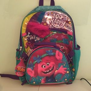 Trolls 100% Happy Poppy Backpack with Lunchbox